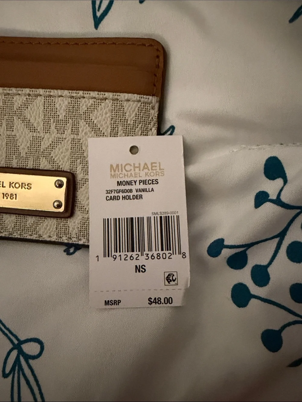Michael Kors credit card holder
